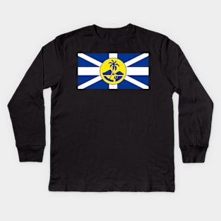 Flag of Lord Howe Island, New South Wales Kids Long Sleeve T-Shirt